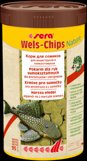 Sera Wels-Chips Nature 250ml (Sera Catfish / Wels chips Nature 250ml)