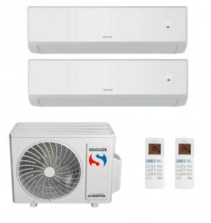 AKCIA!! cena s montážou Klimatizácia Sinclair multisplit MV-E14BI2 4 kW + 2 x 2,5 kW Ray (SIH-09BIR)