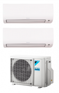 Klimatizácia Daikin multisplit 2MXM40A 4kW + 2 x Comfora biela 2,5 kW ( FTXP25N)