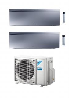 Klimatizácia Daikin multisplit 2MXM68A9 7 kW + Emura strieborná 2,5 kW + 5 kW kW(FTXJ25AS + FTXJ50AS)