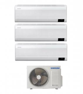 Klimatizácia Samsung multisplit AJ052TXJ3KG/EU 5 kW + 2x WindFree Elite 2,5 kW + WindFree Elite 3,5 kW (AR09CXCAAWKNEU + AR12CXCAAWKNEU)