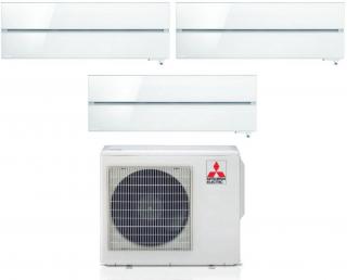 MITSUBISHI MXZ-3F54VF 5 kW + 3x Diamond Perleťovo biela 2,5 kw (MSZ-LN35VG2V)