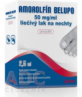 Amorolfín Belupo 50 mg/ml liečivý lak na nechty 1 x 2,5 ml