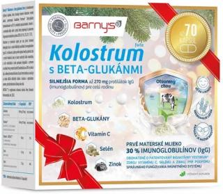 Barny's Kolostrum s beta-glukánmi 70 kapsúl