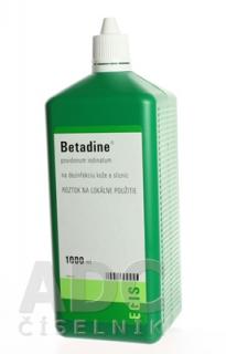 Betadine dezinfekčný roztok 1 liter
