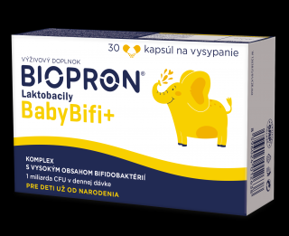 Biopron Laktobacily Baby BIFI+ 30 kapsúl