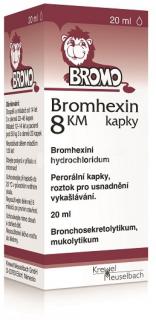 Bromhexin 8-kvapky KM 20 ml