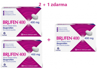 Brufen 400 tbl.flm.30 x 400 mg = 2+1 zadarmo