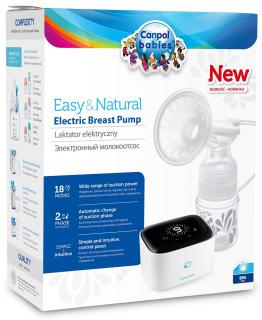 Canpol babies elektrická odsávačka mlieka Easy&Natural