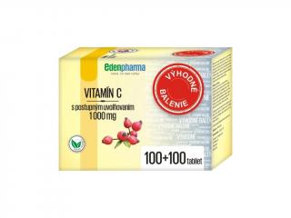 EDENPharma Vitamín C 1000mg 100+100 tabliet