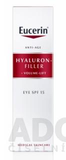 Eucerin Hyaluron-Filler + Volume-Lift Očný krém Anti-Age SPF15 1x15 ml