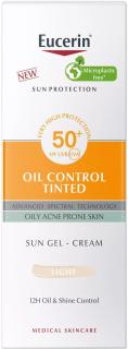 Eucerin Sun Dry Touch OIL CONTROL (svetlý) SPF 50+ 50 ml