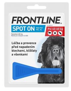 Frontline Spot on Dog XL pre psy 40-60kg 4,02 ml