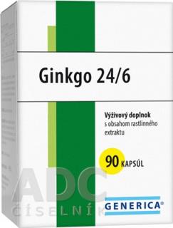 Generica Ginkgo 24/6 kapsuly 40 mg 90 ks