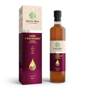 Green Idea Kašeľ a prechladnutie bylinný sirup 500 ml