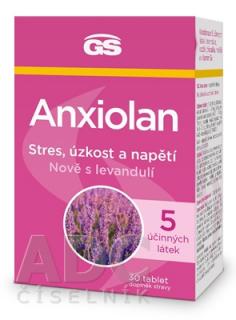 GS Anxiolan s levanduľou tbl 30 ks