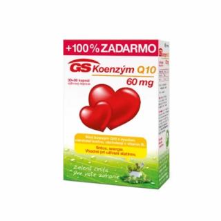 GS Koenzym Q10 60 mg x 60 kapsúl