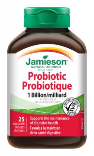 Jamieson Probiotic 1 miliarda 25 kapsúl