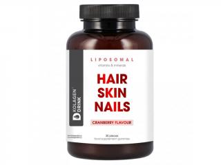 KolagenDrink Liposomal HAIR, SKIN, NAILS aktívna lipozomálna výživa na vlasy 30 gumených cukríkov