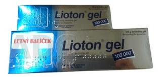 Lioton gel - Letný Balíček gel 100 g  + 30 g, 1x1 set