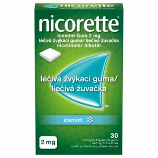 Nicorette Icemint gum 30x2 mg