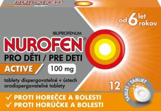 Nurofen pre deti Active tbl.oro.12 x 100 mg
