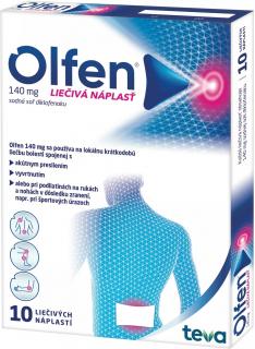 Olfen 140mg liečivá náplasť 10 ks