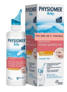 Physiomer Baby hypertonic nosový sprej od 2 mesiaca 60 ml
