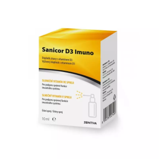 Sanicor D3 Imuno ústní sprej 10 ml