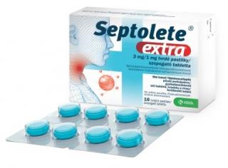 Septolete extra 3 mg/1 mg tvrdé pastilky pas.ord.16 x 3 mg/1 mg