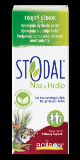 Stodal Nos a hrdlo 150 ml sirup