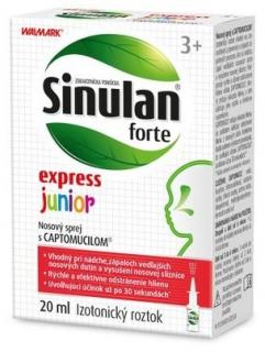 Walmark Sinulan Forte Express Junior nosný sprej 20 ml