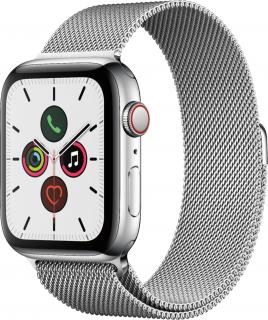 Apple Watch Series 5 GPS, 44mm Silver Stainless Steel - Preowned B