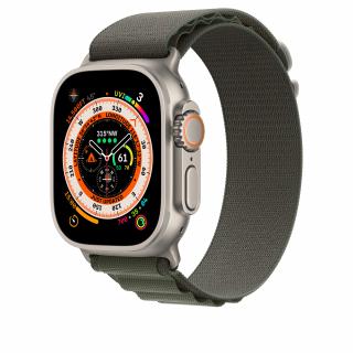 Innocent Alpine Fabric Loop Apple Watch Ultra 44/45/46/49mm Band - Green
