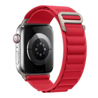 Innocent Alpine Fabric Loop Apple Watch Ultra 44/45/46/49mm Band - Red