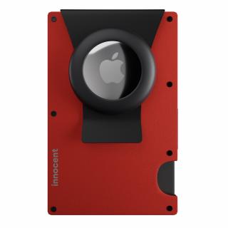 Innocent Smart AirTag Clip Wallet - Red