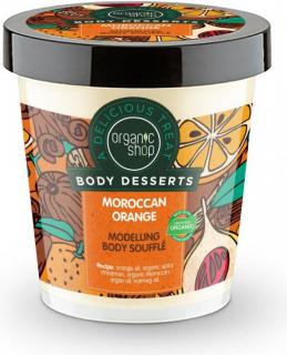 Organic Shop, telový krém, Marocký pomeranč 450 ml