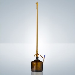Aut. byreta B, hnedé sklo, ventil, 10 ml