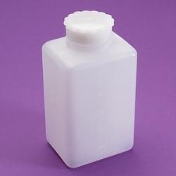 Fľaša hranatá PE širokohrdlá, 2000 ml