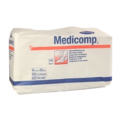 Medicomp nesterilný, 10 x 20 cm (bal 100 ks)