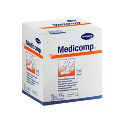 Medicomp sterilné, 7,5 x 7,5 cm (bal 25 x 2 ks)