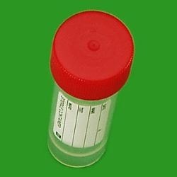 Nádobka PP, 25 ml, štítok, STERILE|A