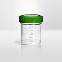Nádobka PP so zeleným viečkom, 60 ml - STERILE|EO