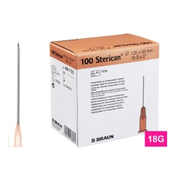 STERICAN 18G (1.2×50), SB, ružová (100 ks)