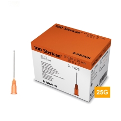 STERICAN 25G (0.5×25), LB, oranžová (100 ks)