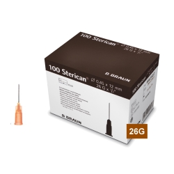 STERICAN 26G (0.45×12), LB, hnedá (100 ks)