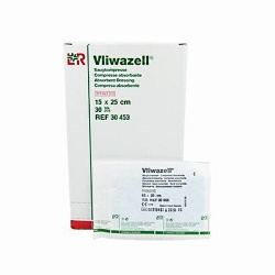Vliwazell: kompresy 15×25cm, ST/30×1 ks