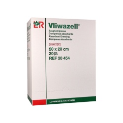 Vliwazell: kompresy 20×20cm, ST/30×1 ks