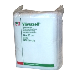Vliwazell: kompresy 20×25cm, 25 ks