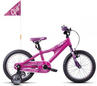 Ghost Powerkid 16 2025 Pink-violet Veľkosť rámu: 9,5", Priemer kolies: 16"